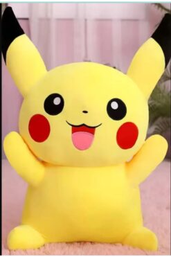Genel Markalar Büyük Boy Pokemon Pikachu Peluş Oyuncak Pokemon Pikaçu Oyuncak 35 Cm Pozitif