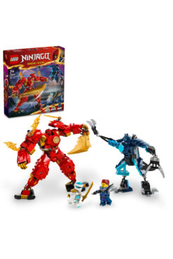LEGO ® NINJAGO® Kai’nin Ateş Elementi Robotu 71808 - 7+ Çocuklar için Yaratıcı Oyuncak Yapım Seti (322P)
