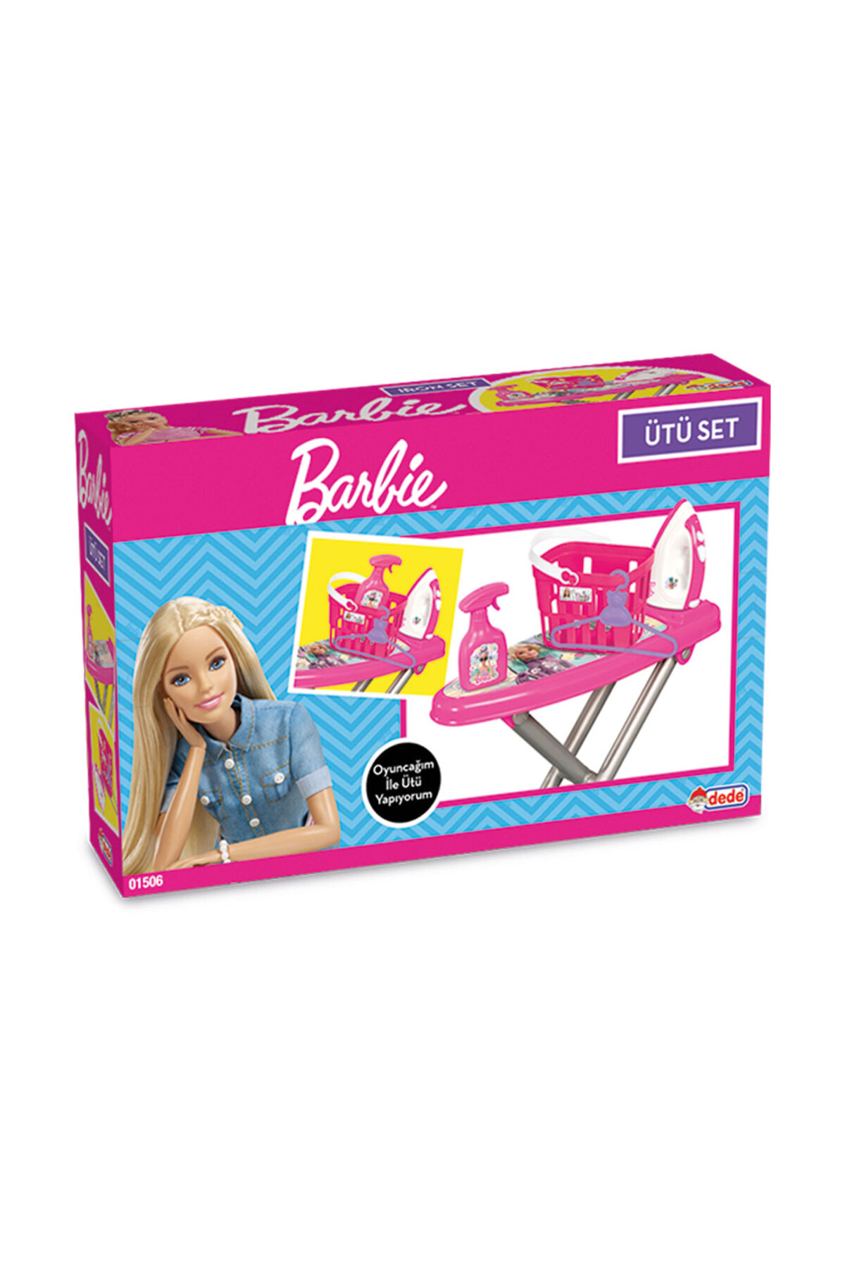 Dede Oyuncak Dede Barbie Ütü Seti 01506 - Görsel 3