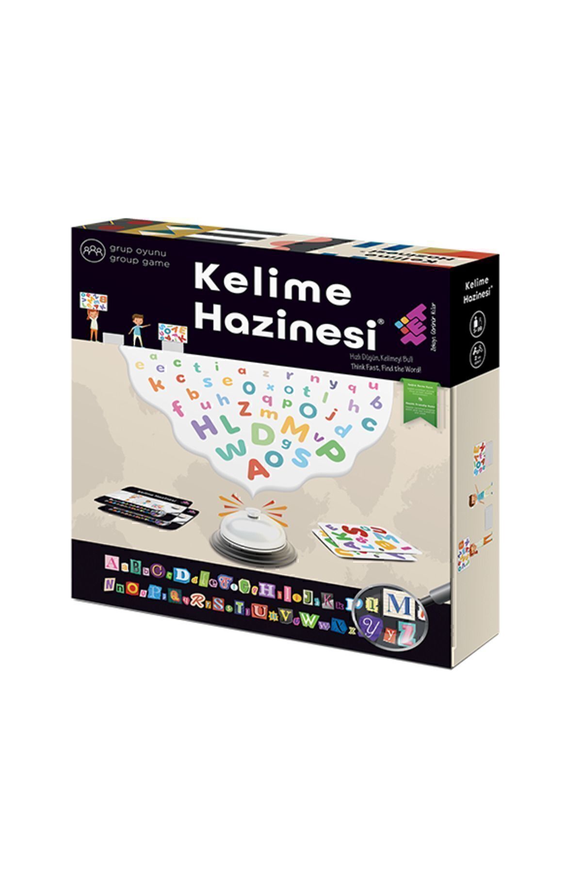 Zetzeka Kelime Hazinesi Zeka ve Akıl Oyunu 6+ Yaş 2+ Oyuncu - Görsel 2