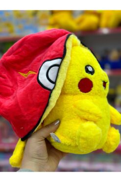 Happy Toys Fermuarlı Peluş Pokemon Kostümlü Pikachu