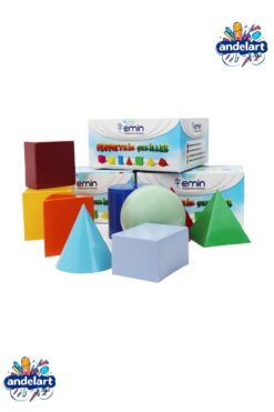 andelart 11 Parça Geometrik Şekiller Eğitici Geometrik Şekiller İlkokul ve Okul Öncesi Eğitici Matematik Seti