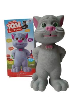 Brother Toys Konuşan Kedi Tom Ses Kaydeden Işıklı Müzikli Oyuncak 23 Cm Talking Tom Cat