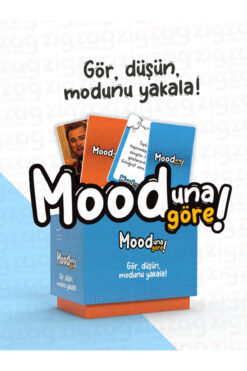 Zigzag Mooduna Göre - Komik Mood Oyunu | Arkadaş & Aile İçin Kutu Oyunu | Kart Oyunu | 216 Kart