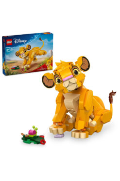LEGO ® ǀ Disney Yavru Aslan Kral Simba 43243 – 6+ Çocuklar için Yaratıcı Oyuncak Yapım Seti (222P)