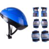 Furkan Toys Erkek Mavi Kask Dizlik Dirseklik Koruyucu Set