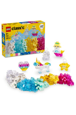 LEGO ® Classic Sihirli Saydam Kutu 11040 - 5+ Çocuklar için Yaratıcı Oyuncak Yapım Seti (340 P)