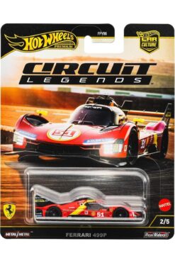 HOT WHEELS Premium Car Culture Circuit Legends Ferrari 499P Metal Diecast Araba