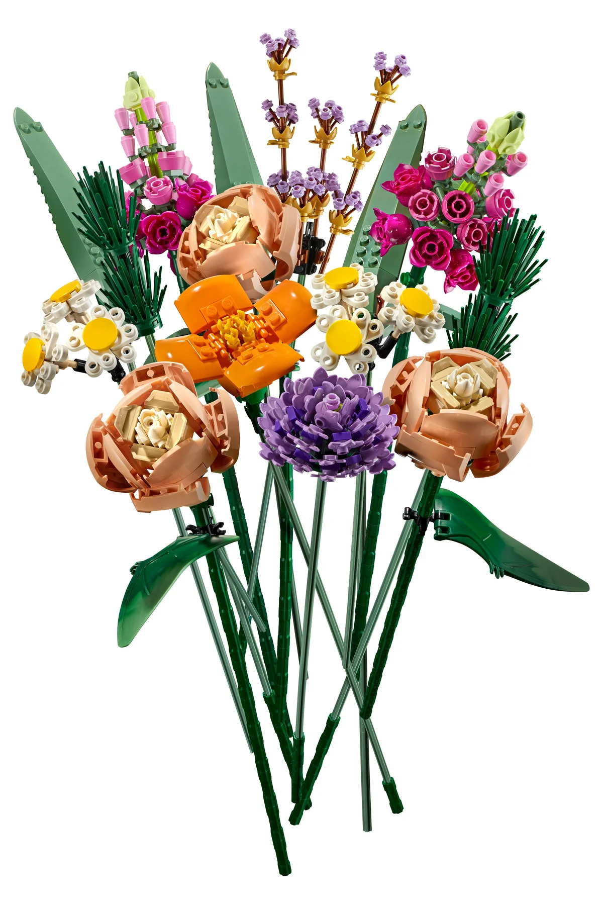 LEGO ® Botanicals Çiçek Buketi 10280 - Yetişkinler için Çiçek Model Yapım Seti (756 Parça) - Görsel 2