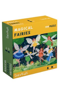 DoerKids Büyülü Periler Fantastik Mini Puzzle | 3-7 Yaş - 40 Parça