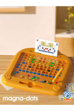 Go Toys Magna Dots - Steam Manyetik Kodlama Tableti Turuncu Ekransız Oyun Aktivitesi Manyetik Yapı Blokları