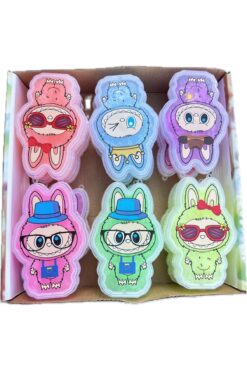 ümit toys Labubu Hazır Slime Ele Yapışmaz 3 Adet Labubu Slaym Renkli, Yapışmaz, Eğlenceli Slime oyunu hamuru