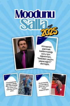 4koma Moodunu Salla - Komik Eğlenceli Kutu Oyunu - Arkadaş Grubu Aile Parti Yılbaşı - Mood Kart Oyunu