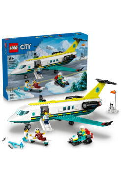 LEGO ® City Acil Hava Ambulans Uçağı 60465 - 6+ Çocuklar için Yaratıcı Oyuncak Yapım Seti (403P)