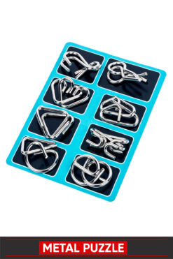 Vox Art -8'li 3d Metal Puzzle Zeka Oyunu Eğitici Puzzle (3dmp-3)
