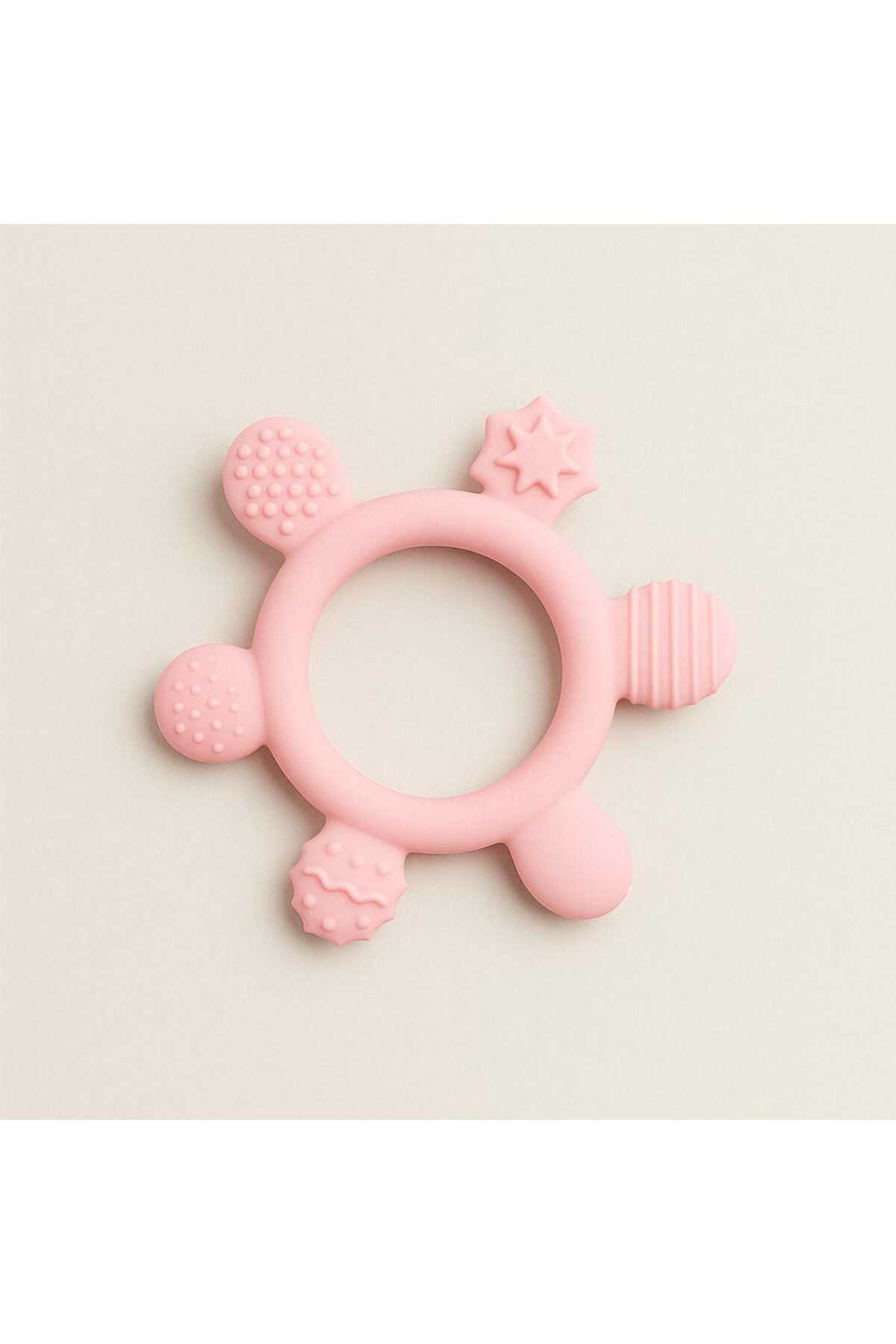 Genel Markalar Silikon Bebek Diş Kaşıyıcı Parmak Model Pembe - Görsel 2