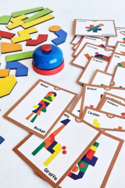 metafortoys Neşeli Şekiller Dikkat Ve Odaklanmayı Geliştiren Zeka Oyunu