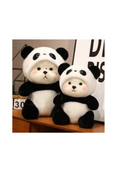 Pandamkee Kapşonlu 70 Cm Uykumcuk Peluş Ayıcık Panda