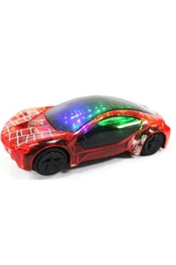 Genel Markalar Spiderman Toys Oyuncak Işıklı Müzikli 3d Led Araba