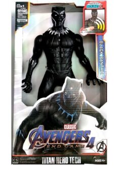 AVENGERS Black Panther Panter Sesli Işıklı Figür Oyuncak 29 cm