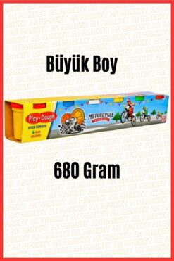 Genel Markalar Oyun Hamuru 6lı Ern-011 -680 gram - 6 Renk