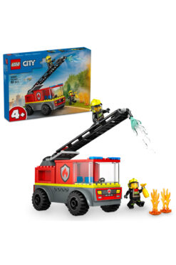LEGO ® City Merdivenli İtfaiye Kamyonu 60463 - 4+ Yaratıcı Oyuncak Yapım Seti (82Parça)