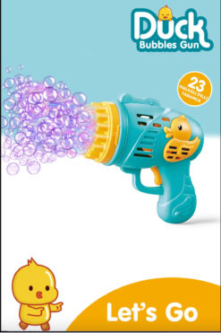 MASEN TOYS BALONCUK TABANCASI LİKİTLİ PİLLİ 23 DELİKLİ KÖPÜK BALONCUK MAKİNESİ BUBBLE GUN