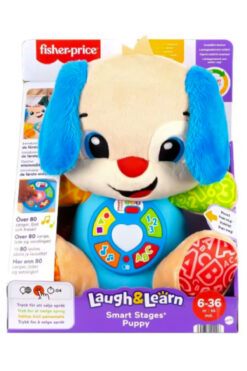 FISHER PRICE Fisher-Price Eğlen ve Öğren Yaşa Göre Gelişim Köpekçik, birden fazla dilde, bebek oyuncağı JFD25