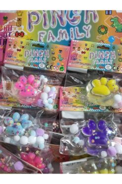 NEWSTORE HOME Kedi Patisi Taba Sukuşi Squishy Stres Oyuncağı Yumuşacık Jel Oyuncak Skuşi