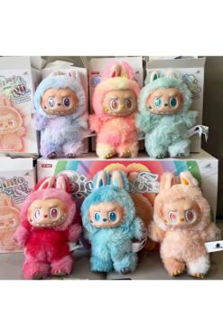 LABUBU THE MONSTERS Big into Energy Series-Vinyl Plush Pendant Blind Box Anahtarlık Nanopro