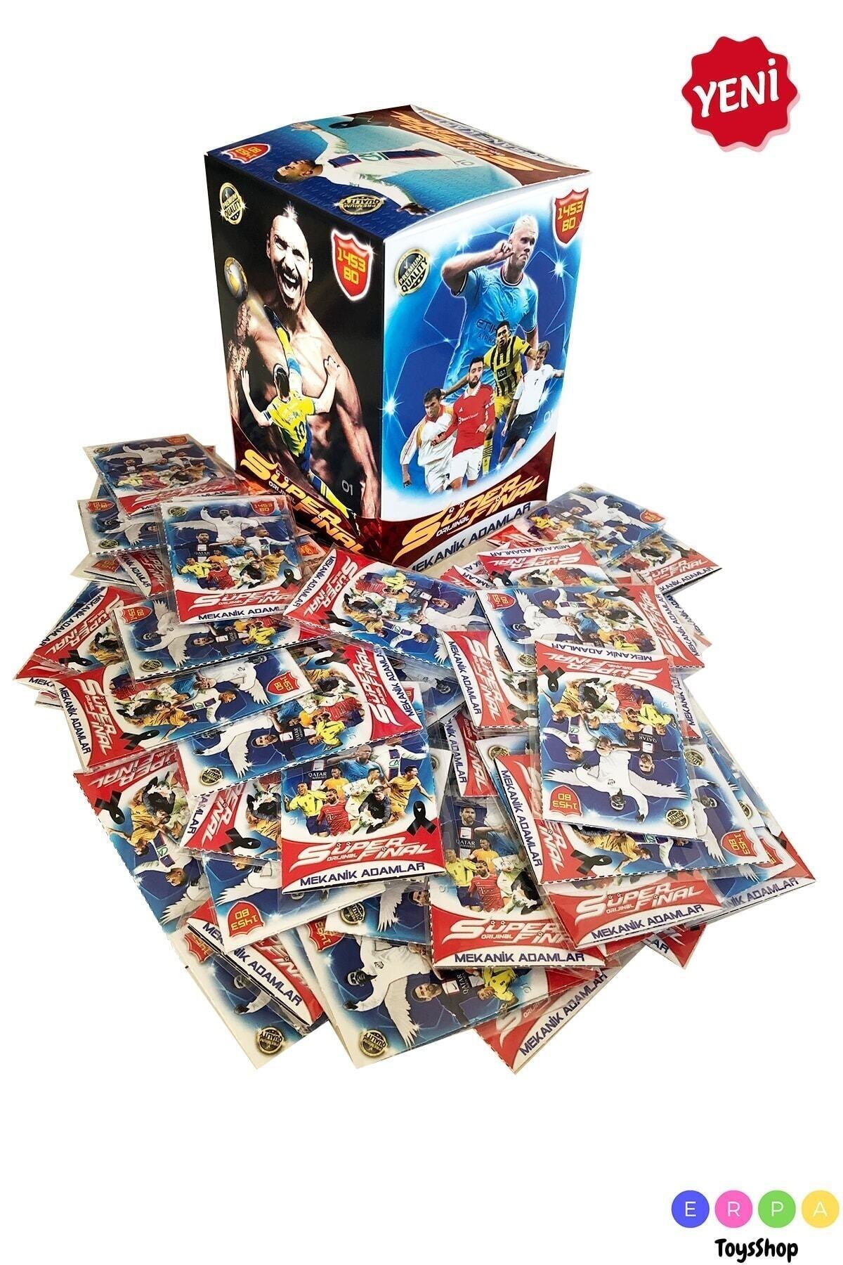 Paraply Home Süper Yıldızlar Mekanik Adamlar En Son Sezon Futbolcu Kartları 150 Paket 3'lü (450 KART) 2025 Sezonu - Görsel 2