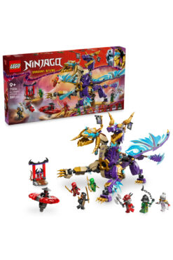 LEGO ® NINJAGO® Odak Ark Ejderhası 71836 - 9+ Yaratıcı Oyuncak Yapım Seti (869Parça)