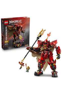 LEGO ® NINJAGO® Ateş Şövalyesi Robotu 71846 - 14+ Çocuklar için Yaratıcı Oyuncak Yapım Seti (996P)