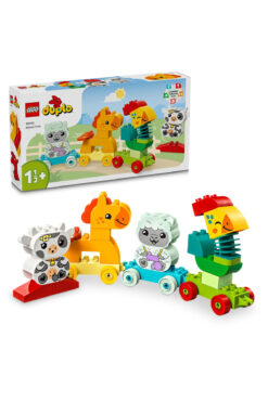 LEGO ® DUPLO® İlk Hayvan Trenim 10412 - 1/2 + Tekerlekli Oyuncak Tren İçeren Eğitici Yapım Seti (19P)