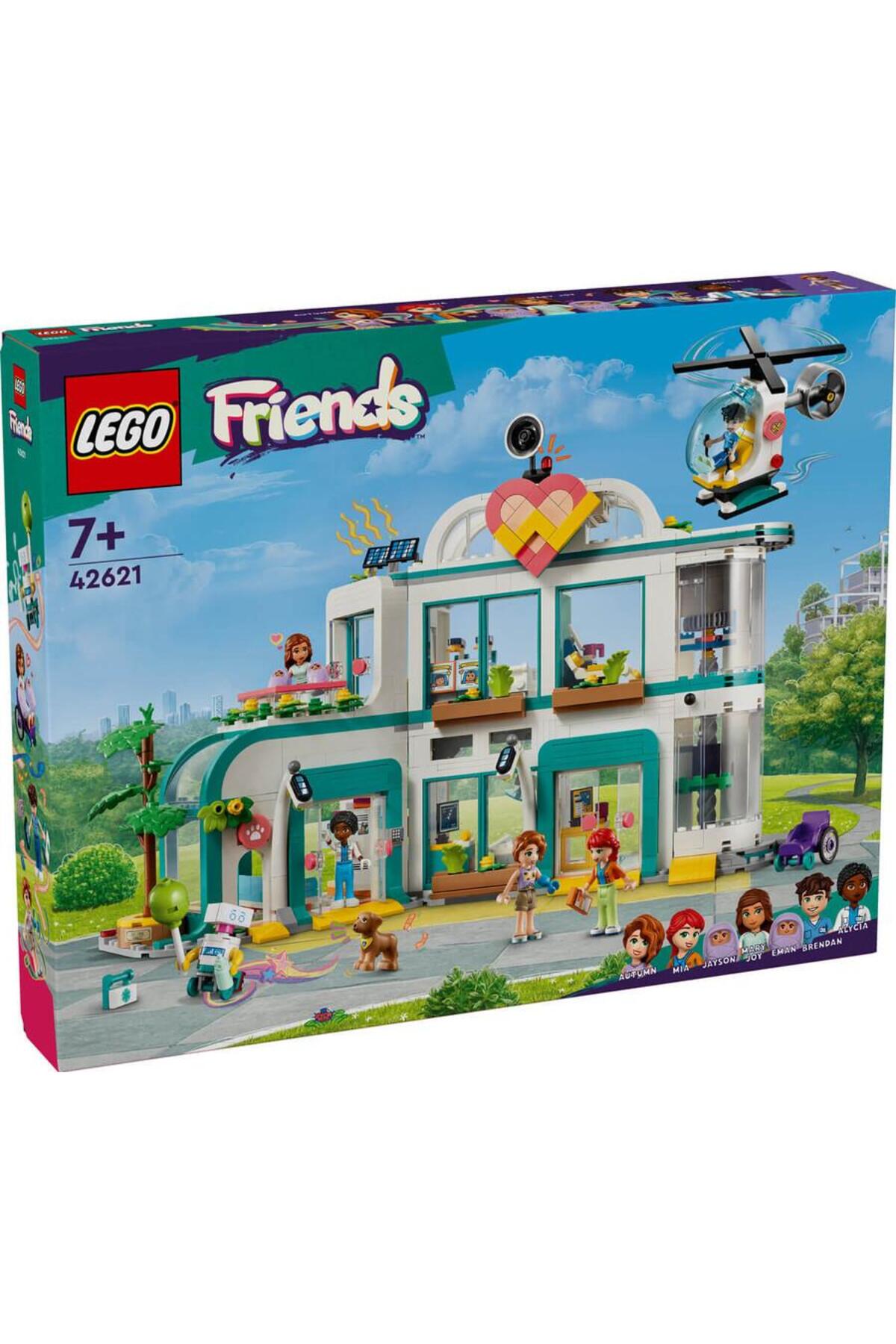 LEGO ® Friends Heartlake City Hastanesi 42621 - 7+ Çocuklar için Yaratıcı Oyuncak Yapım Seti (1045P) - Görsel 2