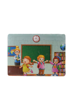 ESER 80 parça  Çocuk Puzzle Öğrenciler Sınıfta