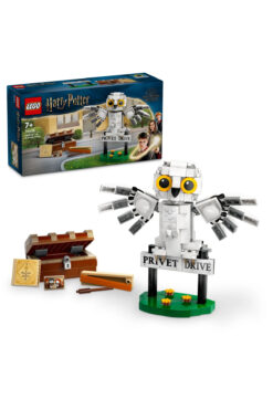 LEGO ® Harry Potter™ Hedwig™,Privet Drive 4 Numara’da 76425 - 7+ Yaratıcı Oyuncak Yapım Seti (336P)