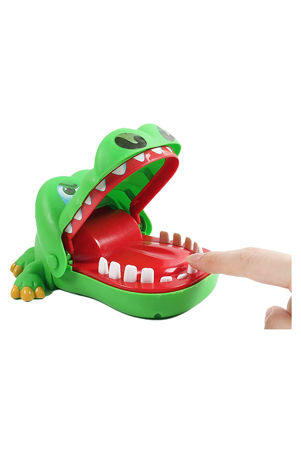 Toyaş Timsah Diş Hekimi Çocuk Masa Oyunu,Timsah Isırma Parmak Oyunları Eğlenceli Oyuncak - Görsel 3