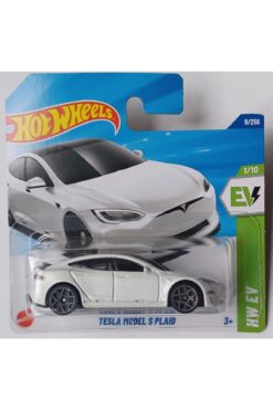 HOT WHEELS Tesla Model S Plaid Beyaz 1:64 Ölçekli Koleksiyon Oyuncak Araba (2025) 1/10