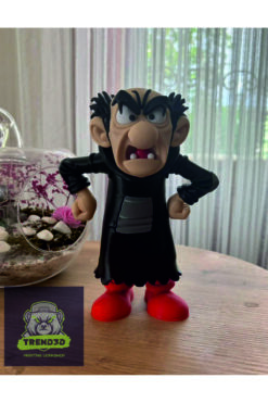 T.Gift 3D Şirinler Gargamel 22Cm Büyüklüğünde detaylı