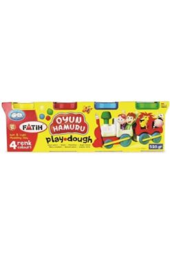 Fatih Oyun Hamuru - 4 Renk (4 x 130 Gr.=520Gram)