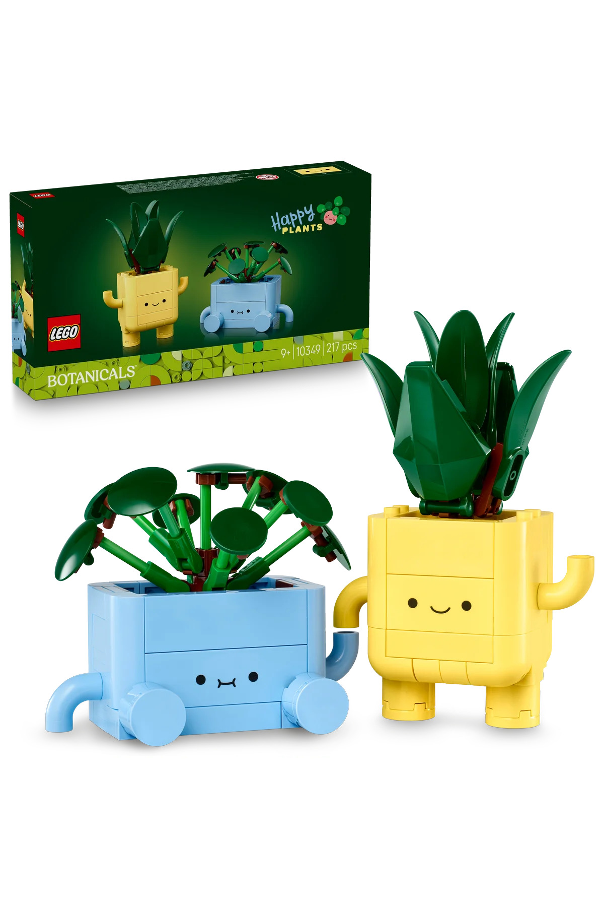 LEGO ® Botanicals Mutlu Bitkiler 10349 - 9+ Çocuklar için Dekoratif Çiçek Yapım Seti (217P)