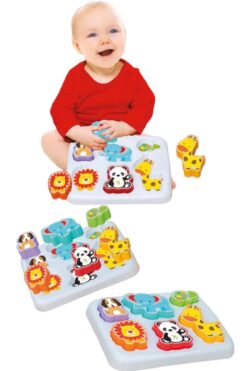A-T AYZE-TRENDY BEBEK AKTİVİTE EĞLENCELİ SEVİMLİ  HAYVANLAR FİGÜR BULTAK OYUNCAK  ÖLÇÜLERİ 328.5*6*26 CMDIR 34318