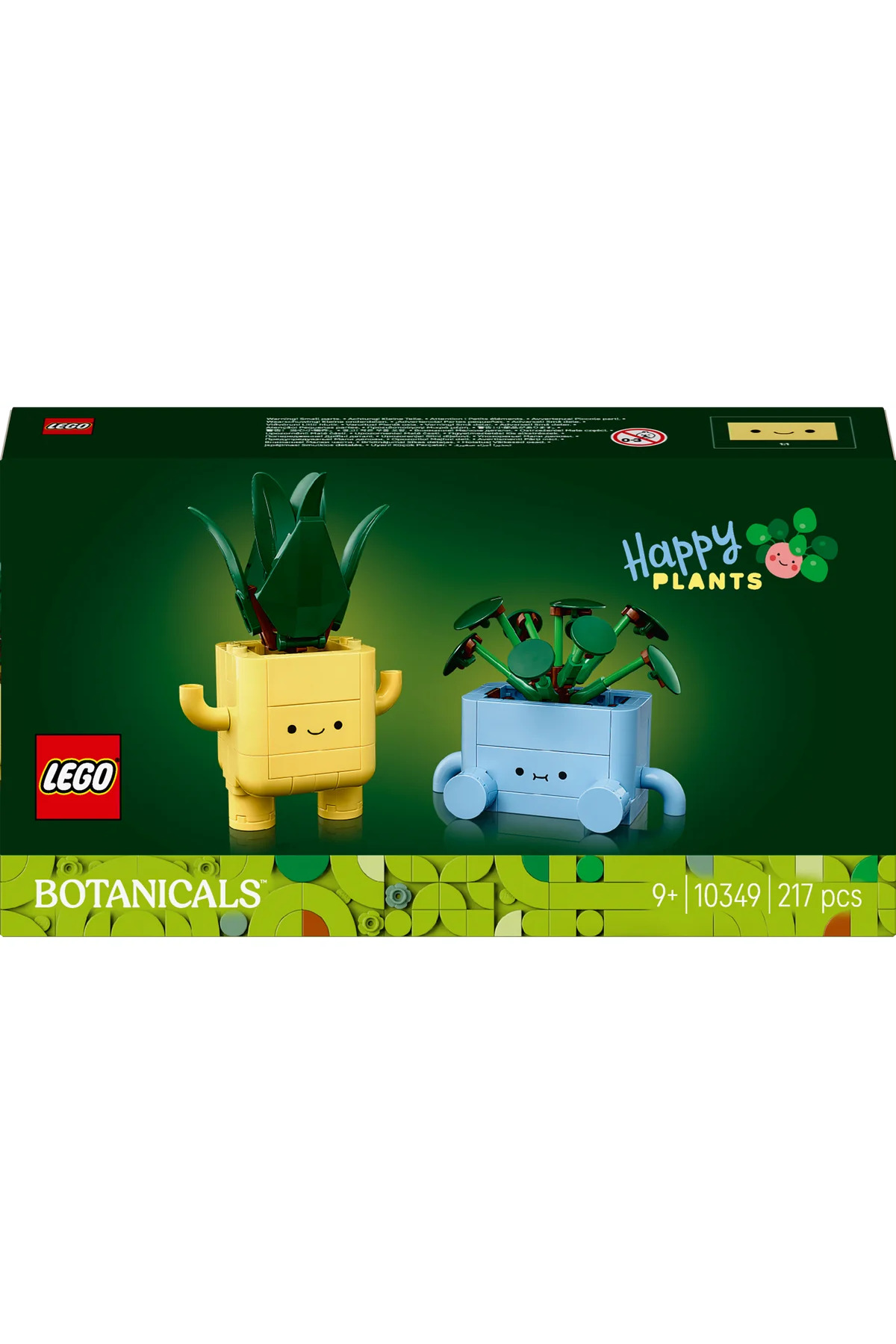 LEGO ® Botanicals Mutlu Bitkiler 10349 - 9+ Çocuklar için Dekoratif Çiçek Yapım Seti (217P) - Görsel 3