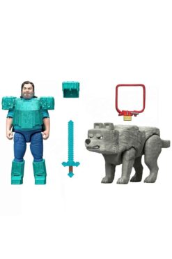 MINECRAFT Filmi Steve ve Dennis 2’li Figür Seti JFR71