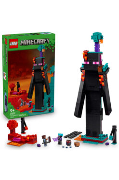 LEGO ® Minecraft® Enderman Kulesi 21279 - 9+ Çocuklar için Yaratıcı Oyuncak Yapım Seti (867P)