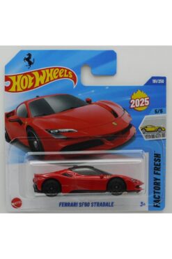 HOT WHEELS Ferrari SF90 Stradale Red - Factory Fresh 5/5 - HYW34 191/250