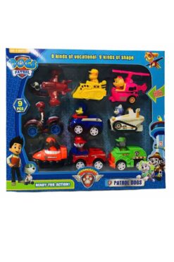MOONLIGHTS MOONLIGHT TR Paw Petrol 9lu Set Oyuncak