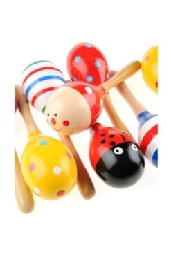 Learning Toys 5'li Ahşap Marakas Seti