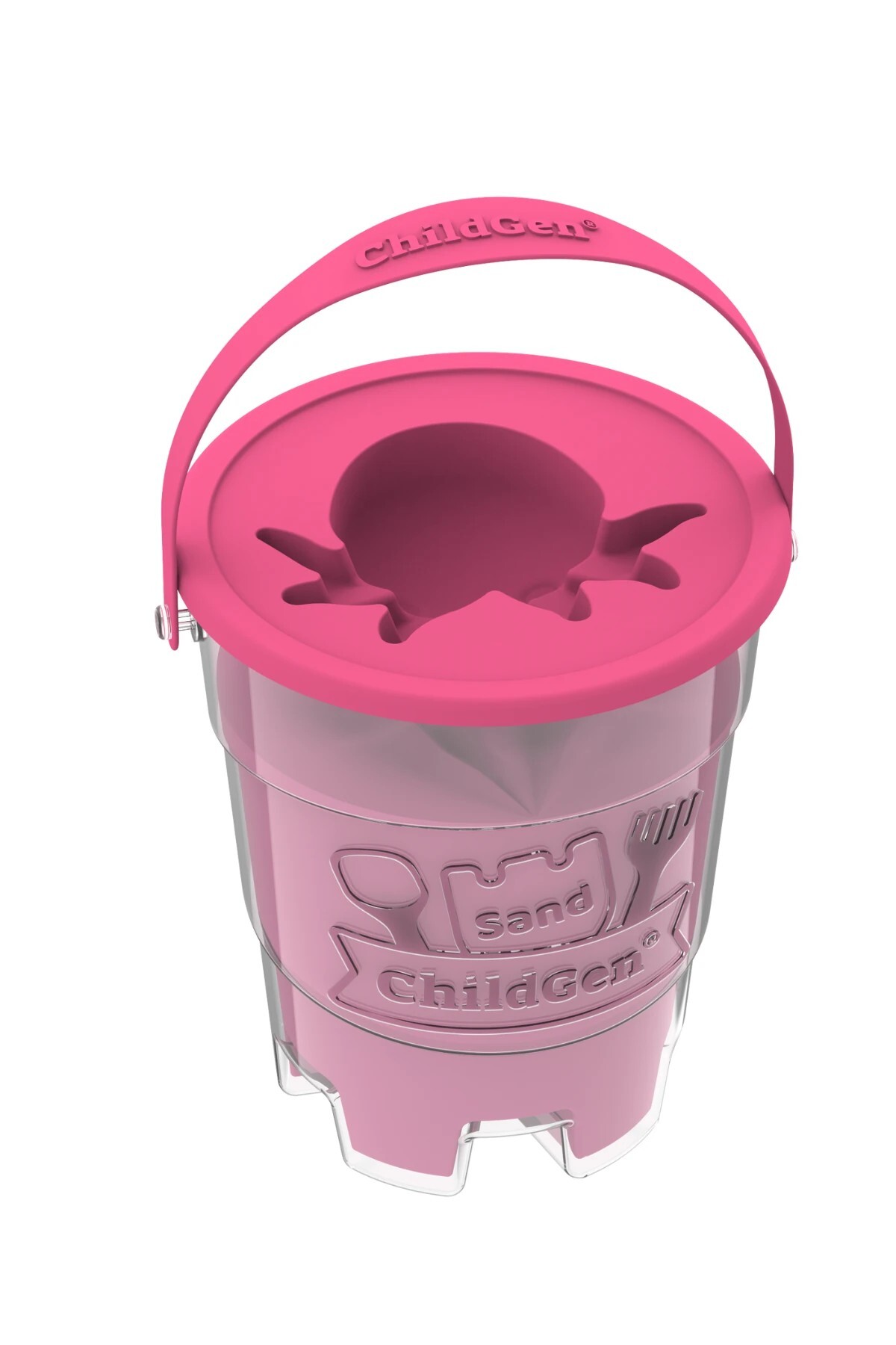 ChildGen Doğal Kinetik Kum 500gr - Pembe - Görsel 2
